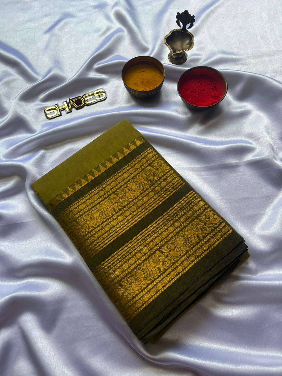 AKHILA - Kanchi Cotton Saree