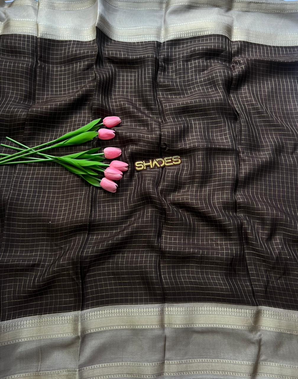 NIVEDHYA - Viscose Georgette Saree
