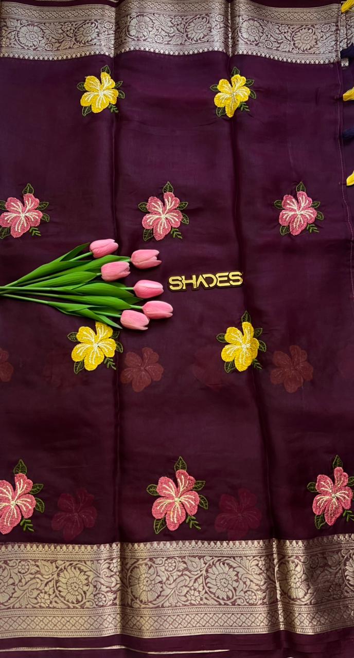 VAJRA - Organza Saree