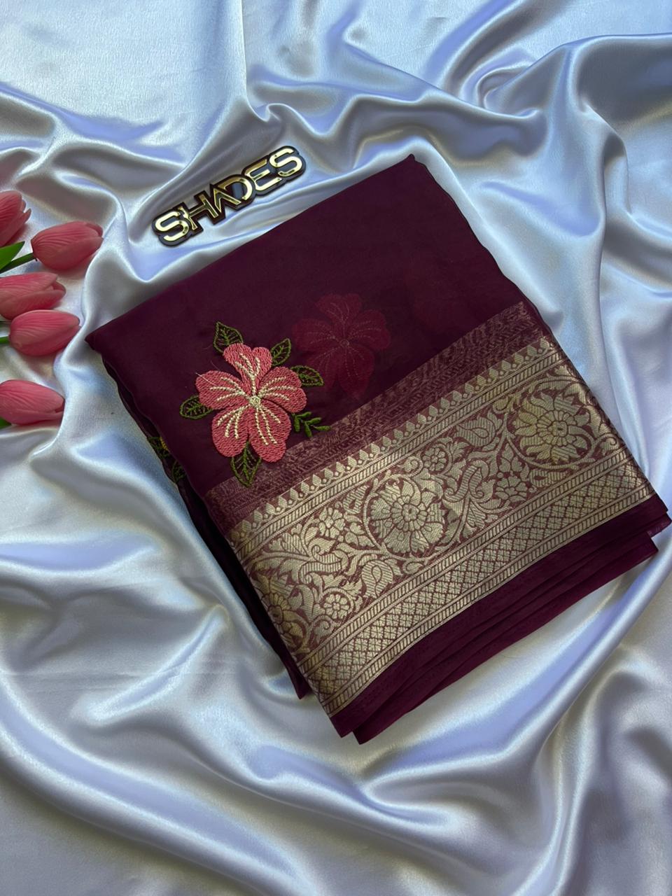 VAJRA - Organza Saree
