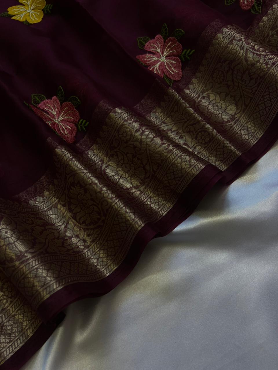 VAJRA - Organza Saree