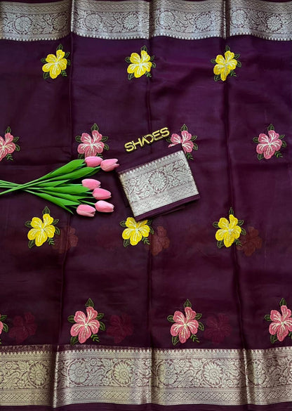 VAJRA - Organza Saree