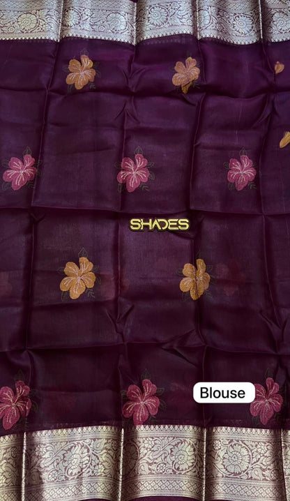 VAJRA - Organza Saree