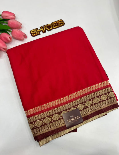 MANASA - Soft silk saree