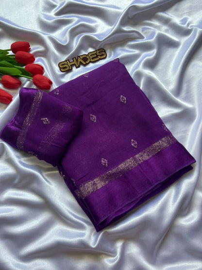 EMILY - Viscose Georgette Saree