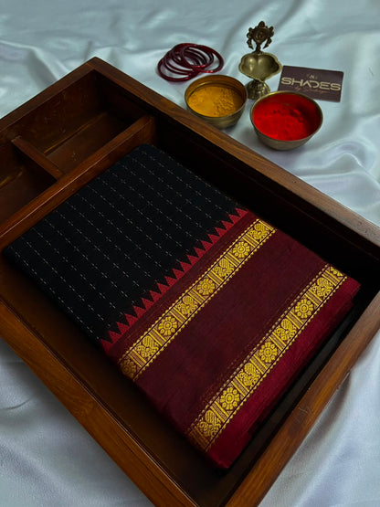 Ahaana - Premium Kanchi Cotton Saree (Prebooking Open, Dispatch after 20 days)