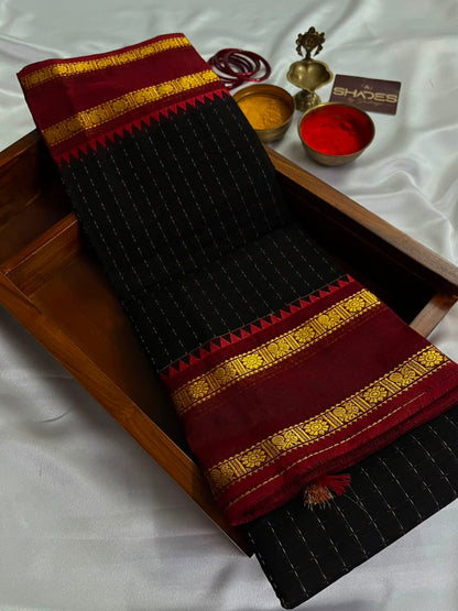 Ahaana - Premium Kanchi Cotton Saree (Prebooking Open, Dispatch after 20 days)