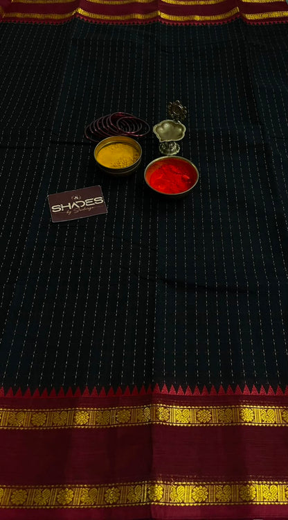 Ahaana - Premium Kanchi Cotton Saree (Prebooking Open, Dispatch after 20 days)