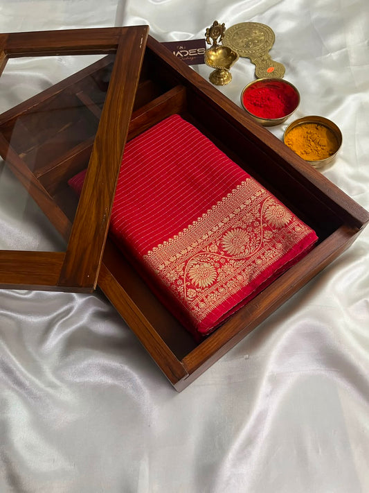 Abhirami - Mysore Crepe Silk Saree