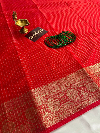 Madhavi - Mysore Crepe Silk Saree