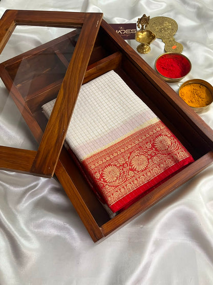 Madhavi - Mysore Crepe Silk Saree