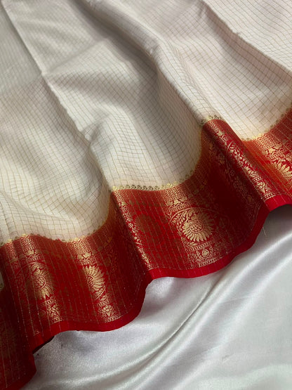 Madhavi - Mysore Crepe Silk Saree