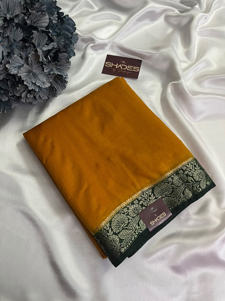 Dhrithi (contrast) - Jute Soft Silk Sarees