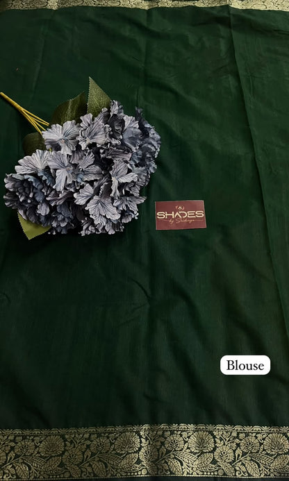 Dhrithi (contrast) - Jute Soft Silk Sarees