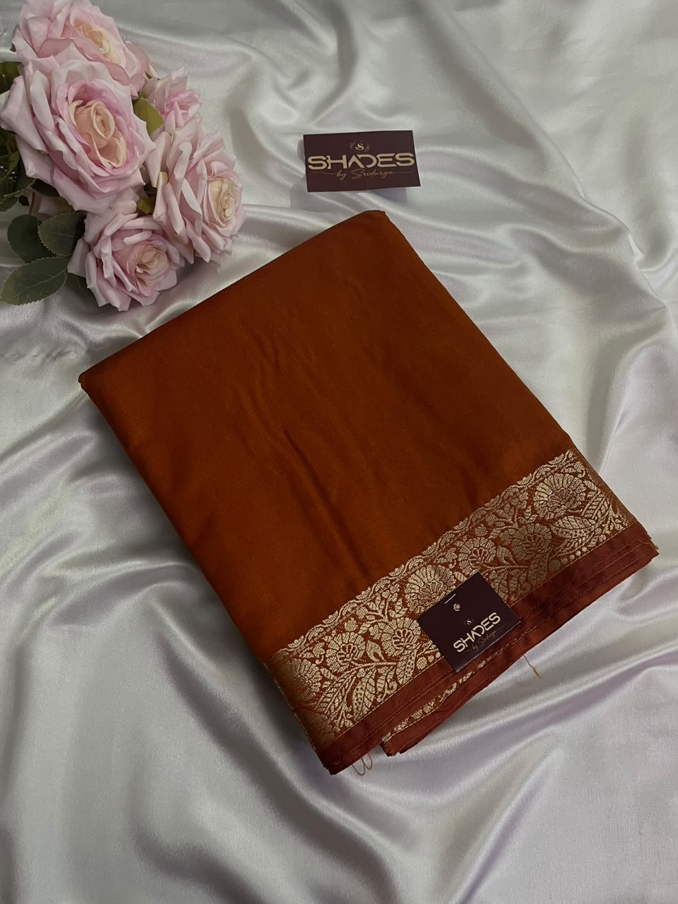 Dhrithi (self) - Jute Soft Silk Sarees