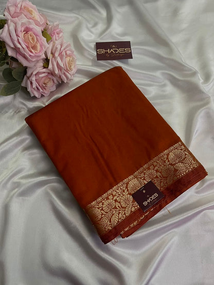 Dhrithi (self) - Jute Soft Silk Sarees