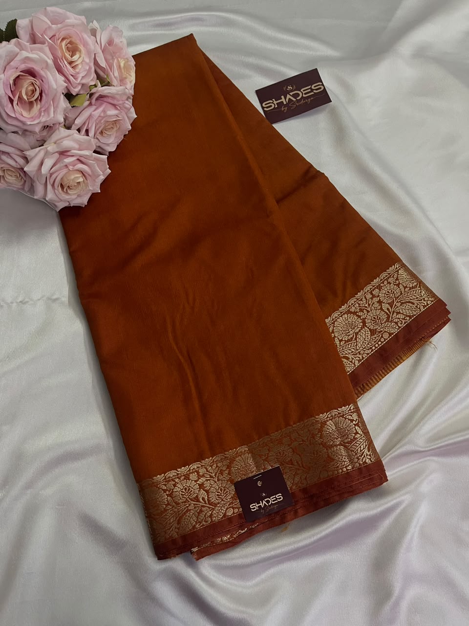 Dhrithi (self) - Jute Soft Silk Sarees