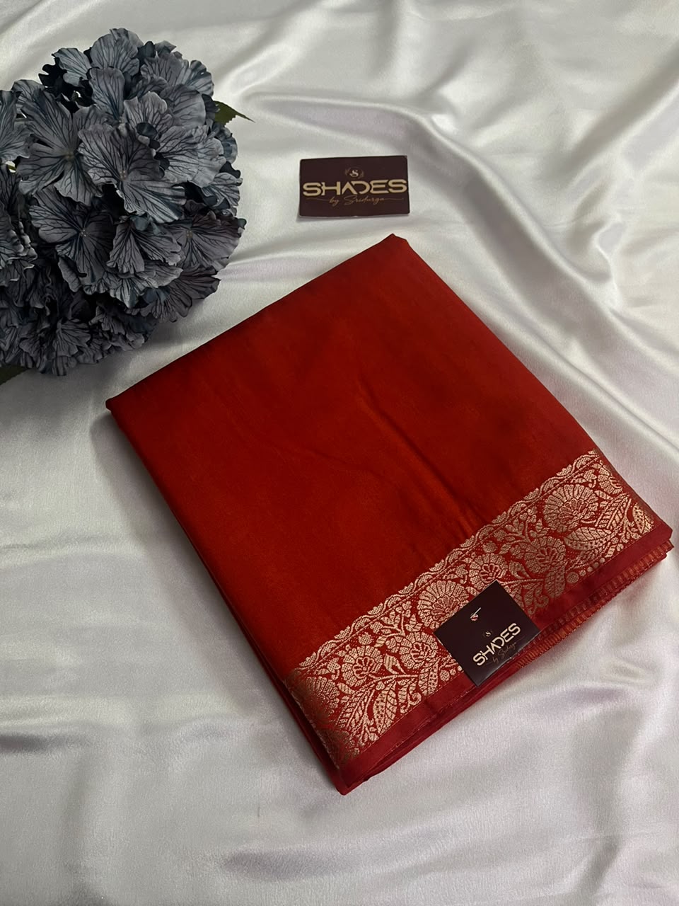 Dhrithi (self) - Jute Soft Silk Sarees