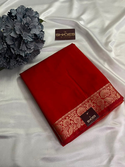 Dhrithi (self) - Jute Soft Silk Sarees