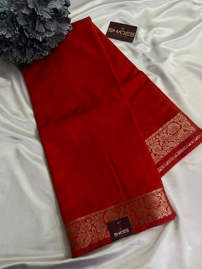 Dhrithi (self) - Jute Soft Silk Sarees