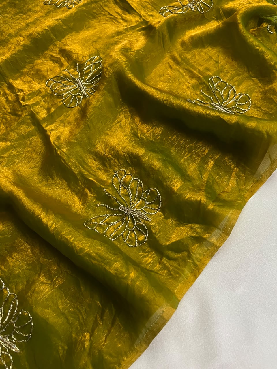 Butterfly Bliss - Space Silk/ Satin Organza