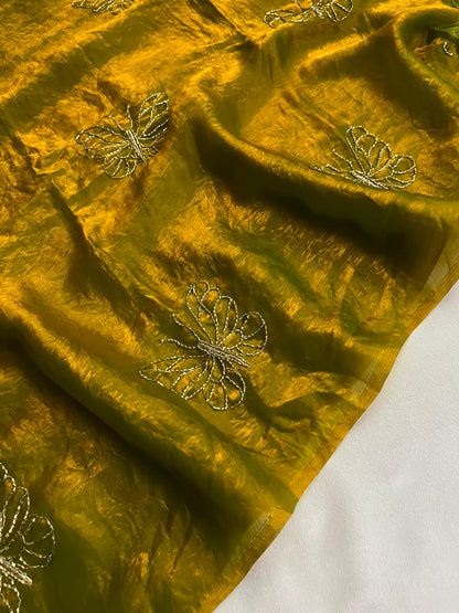 Butterfly Bliss - Space Silk/ Satin Organza