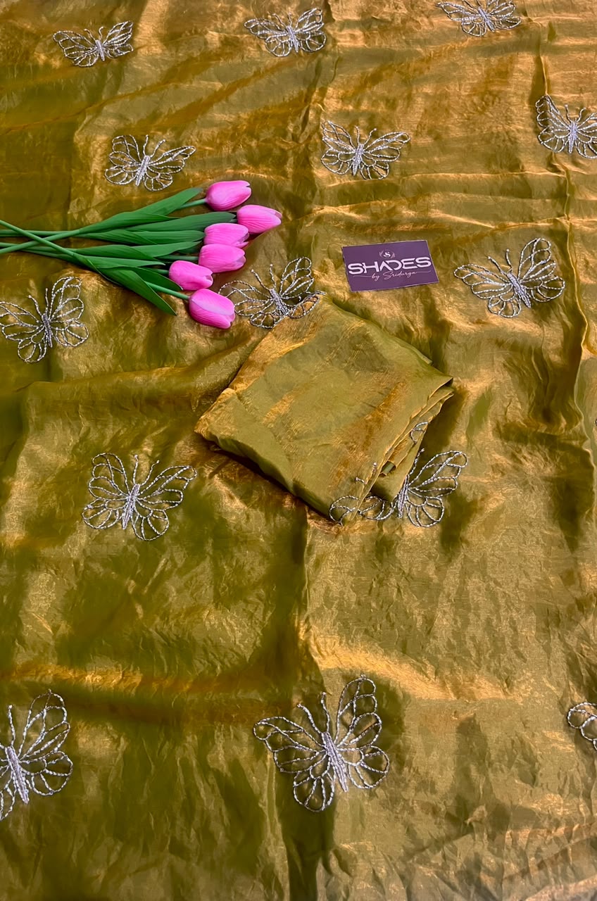 Butterfly Bliss - Space Silk/ Satin Organza