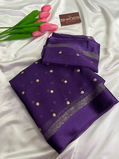 Bella - Viscose Georgette Saree