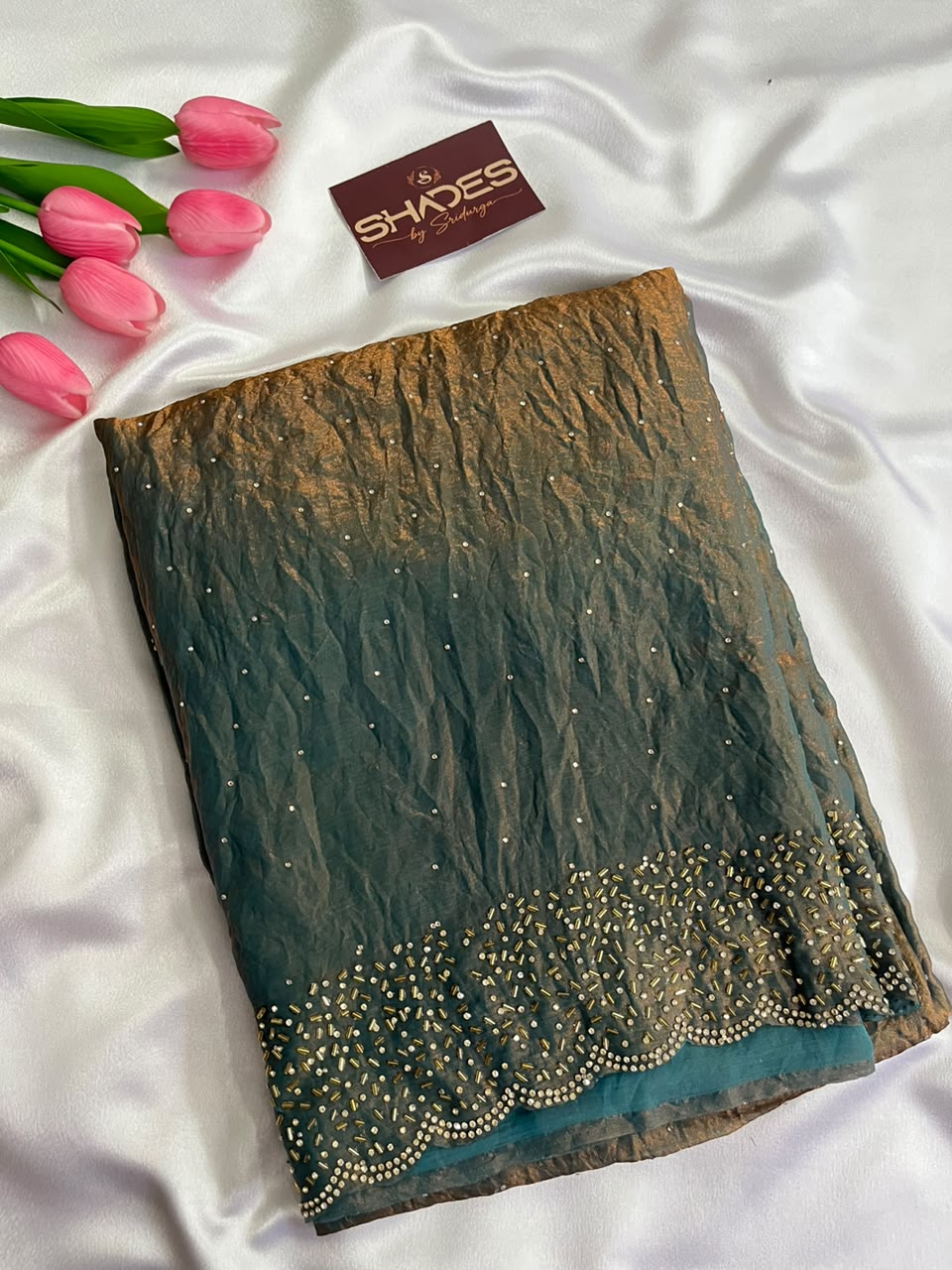 Hazel - Party Wear Space Silk