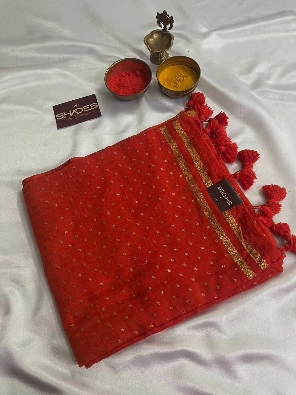 Tanvika - Pure 120 Count Mul Cotton Saree