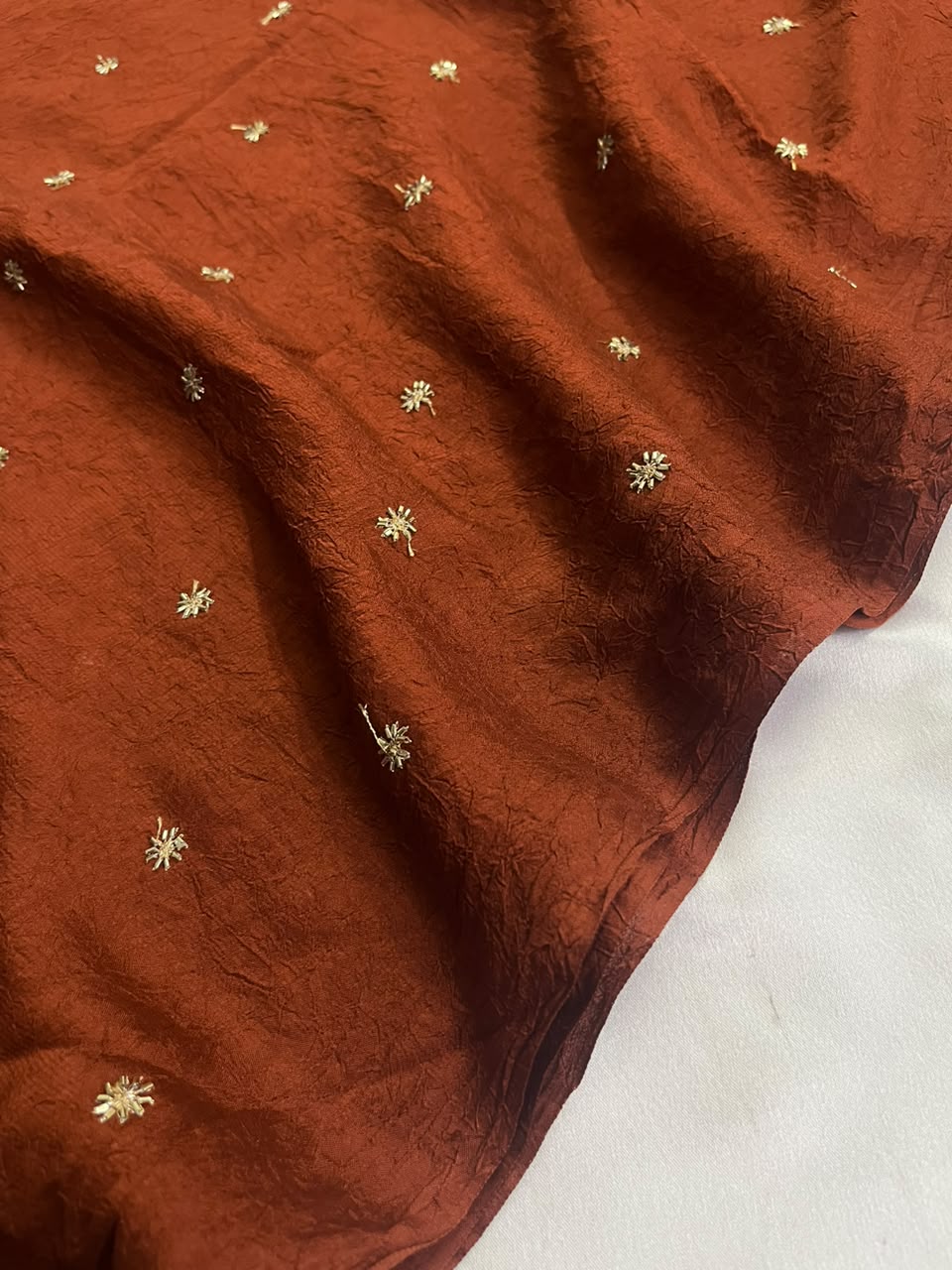 Isha - Pure Viscose Georgette (Crushed)