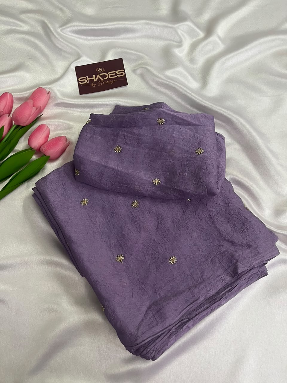 Isha - Pure Viscose Georgette (Crushed)