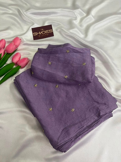 Isha - Pure Viscose Georgette (Crushed)