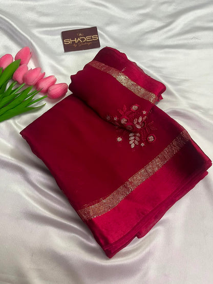 OLIVIA- Viscose Georgette