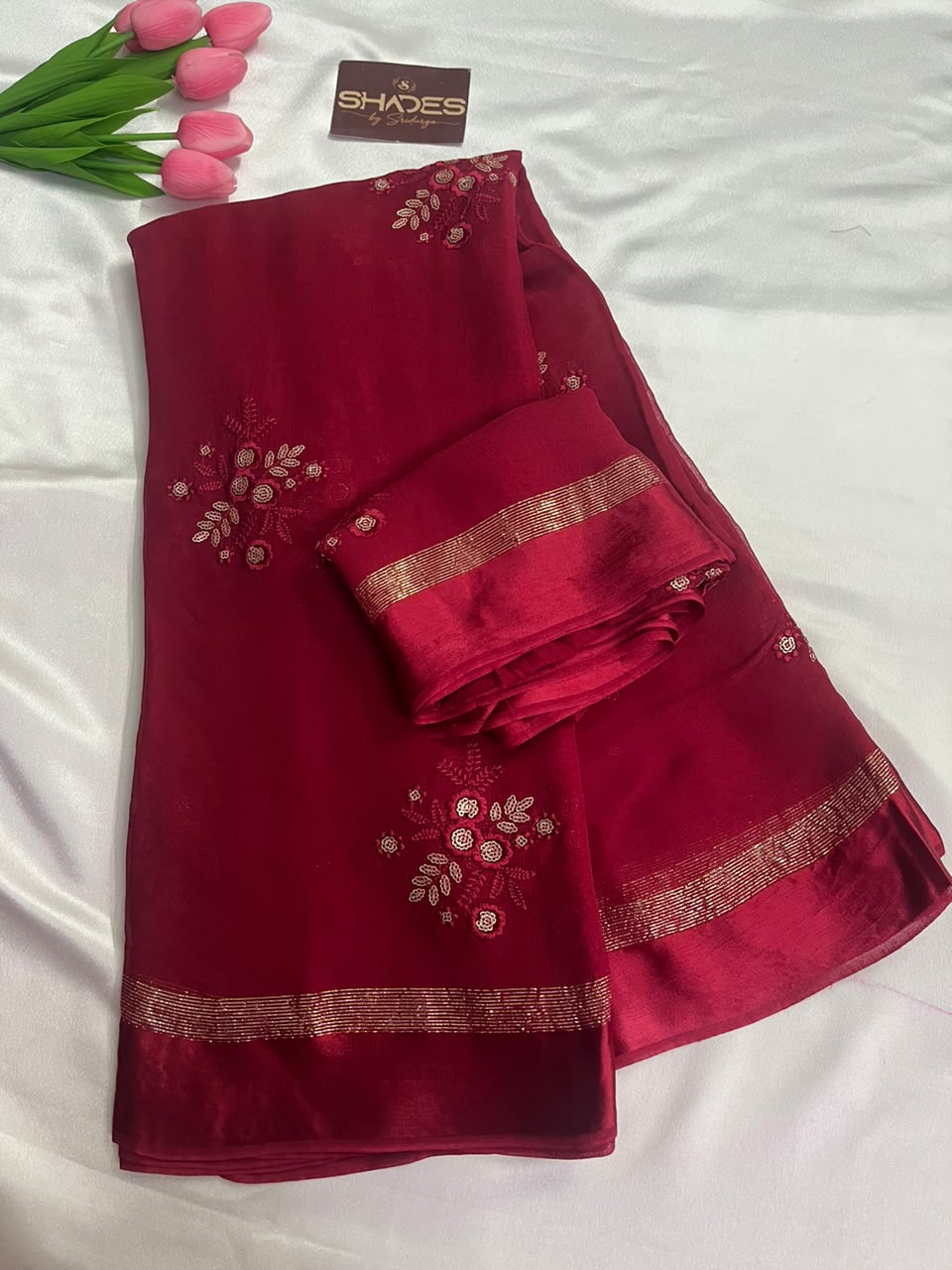 OLIVIA- Viscose Georgette