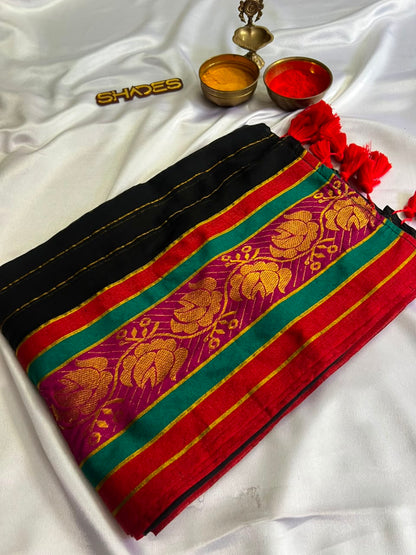 Avani - Pure 120 Count Mul Cotton Saree