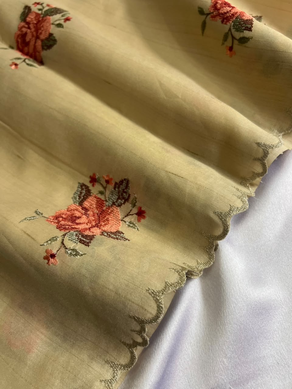 Rosella - Premium Semi Jute Saree