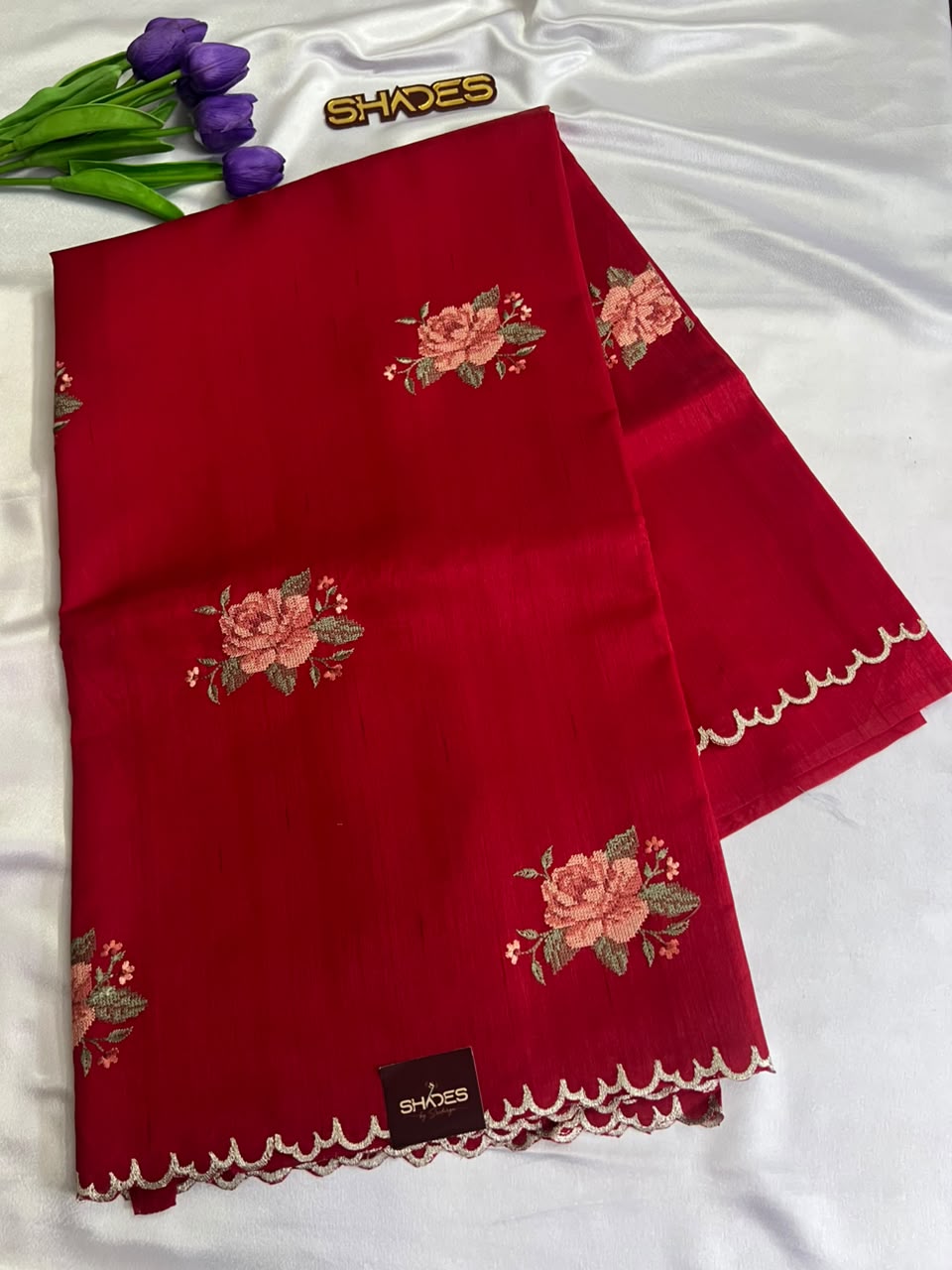 Rosella - Premium Semi Jute Saree