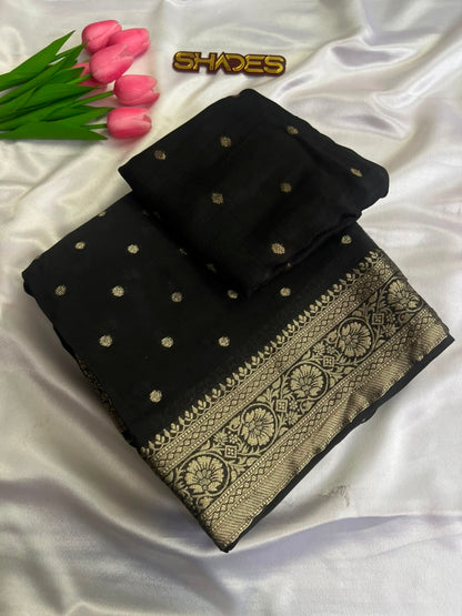 Royal Zari -  Pure Viscose Chinnon