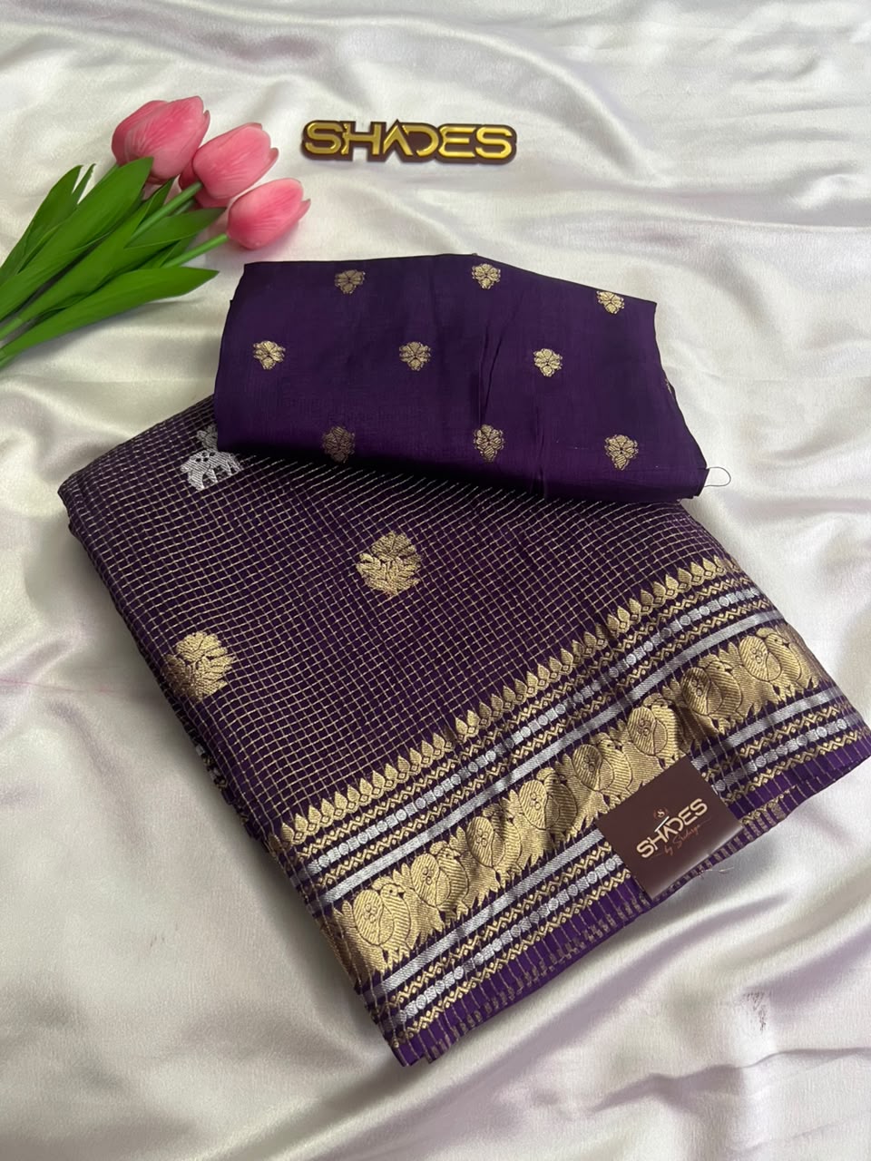 Malathi - Viscose Dola Silk Saree