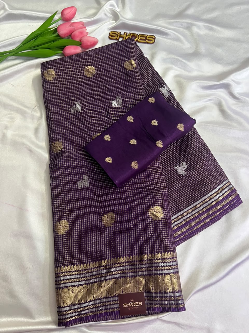 Malathi - Viscose Dola Silk Saree