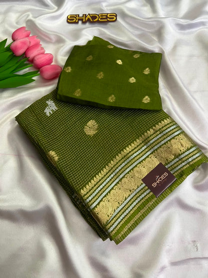 Malathi - Viscose Dola Silk Saree