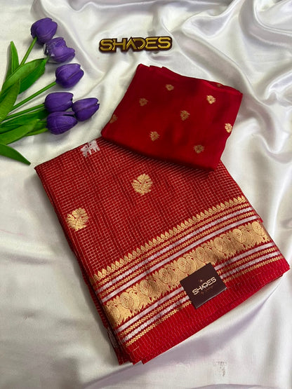 Malathi - Viscose Dola Silk Saree
