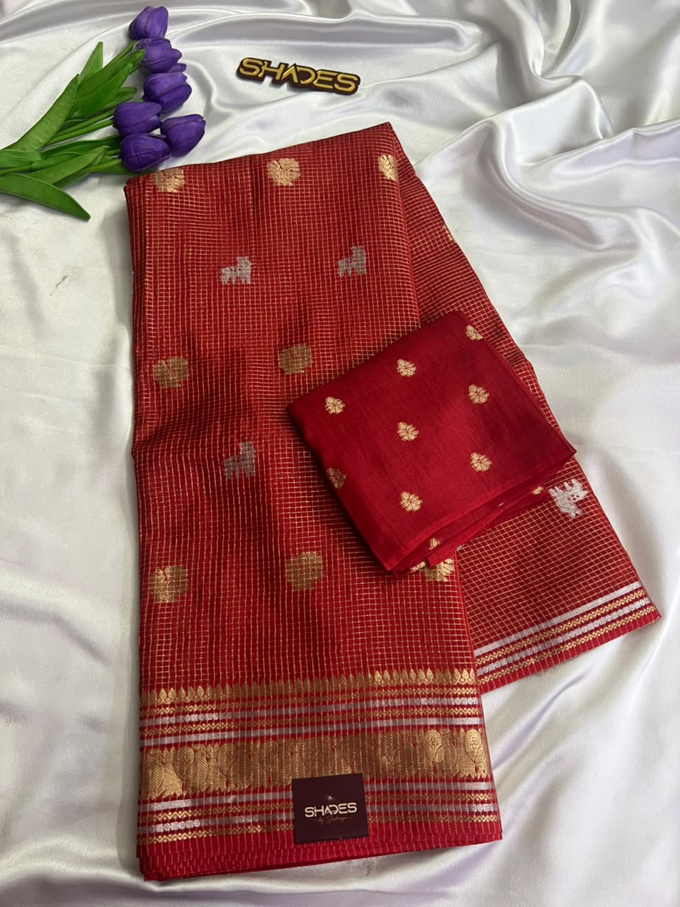 Malathi - Viscose Dola Silk Saree