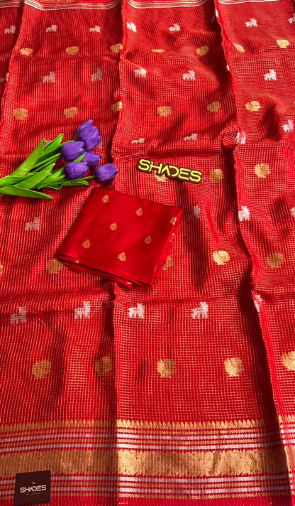 Malathi - Viscose Dola Silk Saree