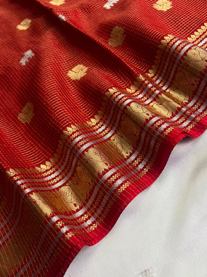 Malathi - Viscose Dola Silk Saree