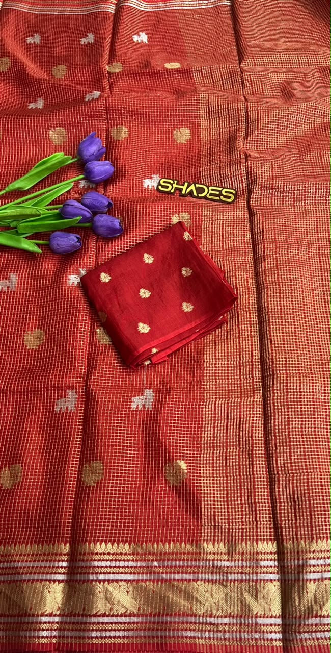 Malathi - Viscose Dola Silk Saree