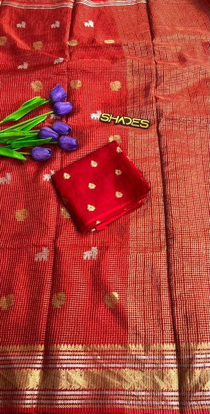 Malathi - Viscose Dola Silk Saree
