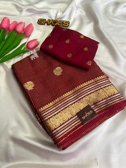 Malathi - Viscose Dola Silk Saree