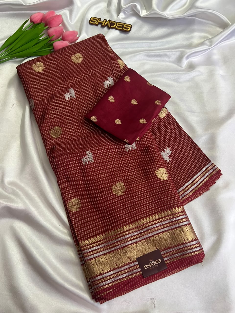 Malathi - Viscose Dola Silk Saree